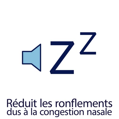 Breathe Right Original - Bandelette nasale - Taille Large - Sommeil : aide à réduire les ronflements - Rhume, allergies, sport : vous aide à mieux respirer - couleur peau, 30 pièces