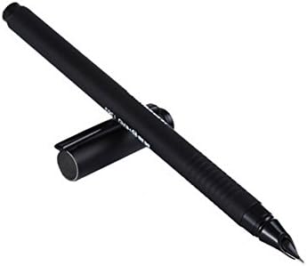 Abcsea Hero 1303 Extra Fine Nib Fountain Pen with Pen Bag - Black