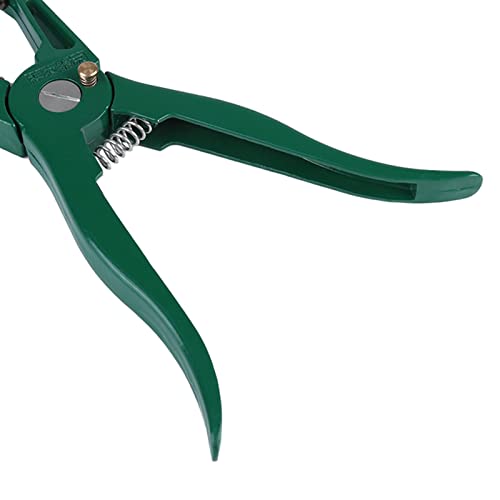 Pinza Marchi Auricolari,Pinze Targhetta Orecchia Bestiame In Acciaio,Pinza Per Marche Auricolari con Perno di Ricambio,Strumento Installazione Targhette Orecchia Maiale Mucca Pecora