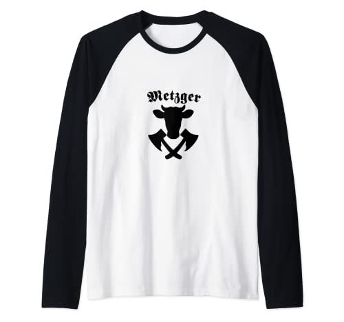 Zunftwappen Handwerker Metzger Symbol Fleischer Wappen Raglan