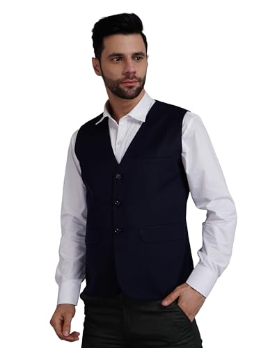 Image of APKR Men's Solid Waistcoat