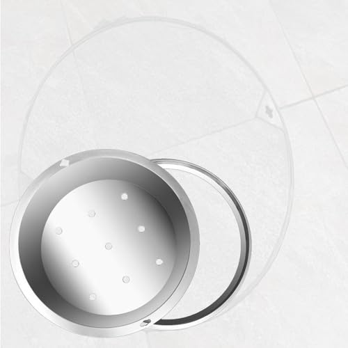 Accès durable aux eaux usées avec ce couvercle de regard invisible pour jardin et cour