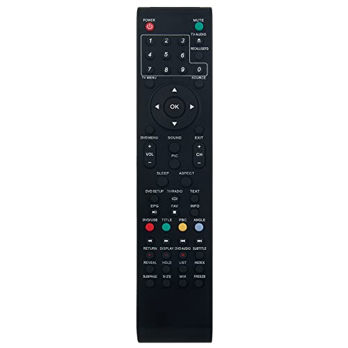 VINABTY 508823 Replacement Remote Control Compatible with AWA TV DVD 508823 MSDV2611-O3 MSDV2611-03 MSDV2611O3 MSDV-2611-03-DO MSDV261103DO