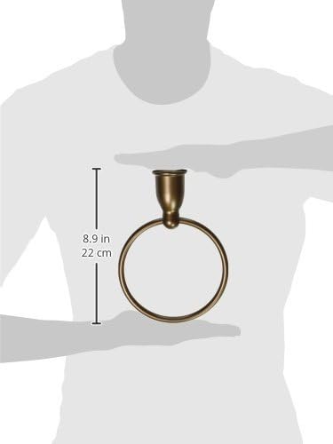 Old World Bronze Wall Mounted Towel Ring