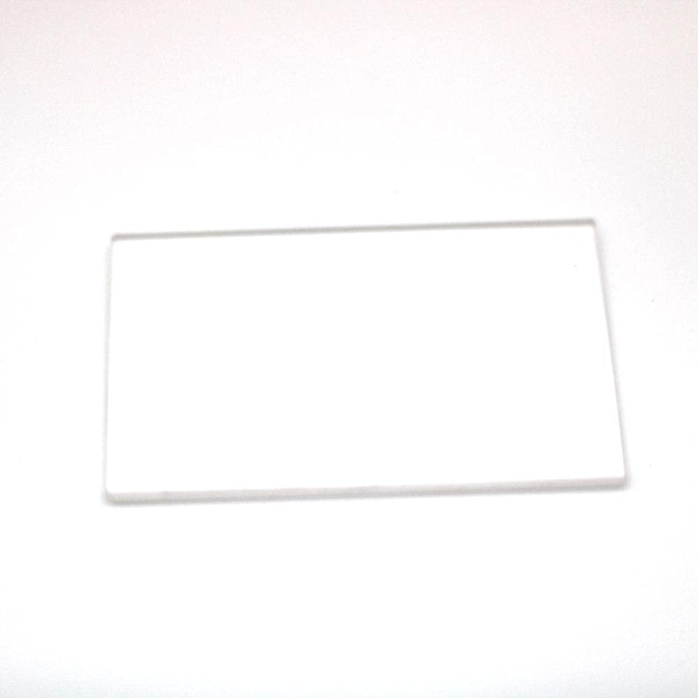 5 uds tamaño Total 30x41,7x2,4mm Placa de Vidrio de Cuarzo de sílice fundida Transparente JGS2