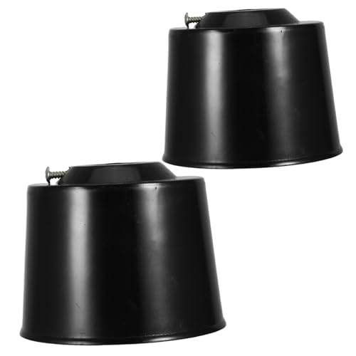 TEMPNAP 2piezas Accesorios para Ventiladores De Techo Cubiertas Reutilizables Elegantes y Prácticas para Colgar Protector De Jaula para Bombilla para Luz De Ventilador De Techo Pantalla