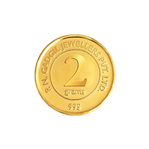 P.N.Gadgil Jewellers 24k (995) PNG 2 gm Yellow Gold Coin