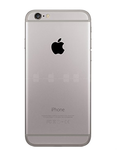 Black Apple Logo Overlay Vinyl Decal - For iPhone 6,Plus,5s,5c