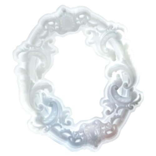 HOMSFOU Photo Frame Making Supplies Silicone Frame Molds DIY Crafts Material Resin Craft Mold Practical