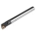 Pramet 6788448 Indexable Turning Tool Holder with Steel Shank, Coolant Hole, SCLC Tool Holder, CC.. 21.5. Insert, Right Hand Cutting, 8 mm Shank, 95 deg Lead Angle, 0 deg Orthogonal Rake, 150 mm OAL