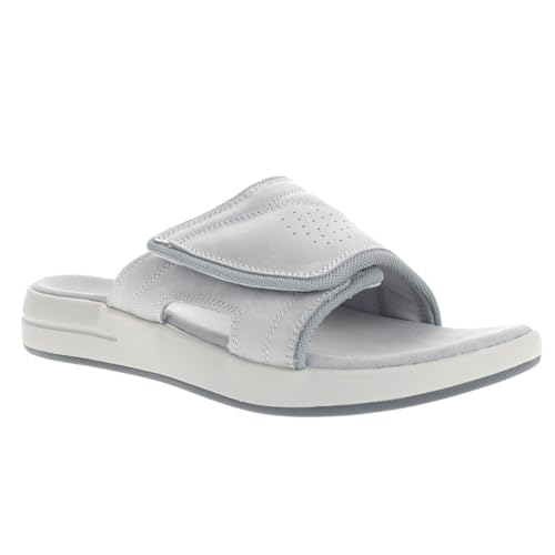 Image of Propet Mens Emerson Slide Casual Sandals Casual - Grey