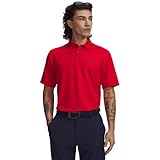 Under Armour Men's Matchplay Golf Polo, (600) Red / / Midnight Navy, X-Large