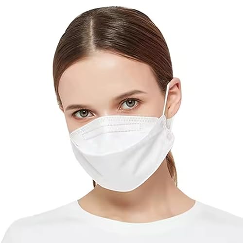 Image of KF94 Korean Fish Shape Reusable Face Mask with Inbuilt Nose Pin