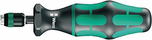 Wera 7400 2.5-29 in-lb Kraftform torque screwdriver, factory pre-set, 2.5 to 29 in-lb