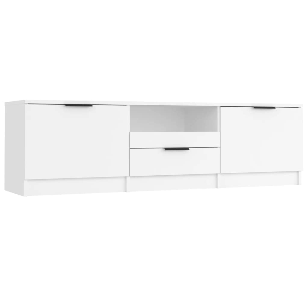 vidaXL Szafka RTV Biała 140x35x40 cm Drewno inżynieryjne