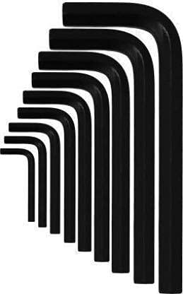 Lifeway ull Hex Allen Key Kit Bolt Spanner Goti Wrench L Shape Repair Tool Set for Bike/Bicycle/Cycle/Guitar Allen Key Set Allen Key Set Power & Hand Tool Kit (9 Tools)