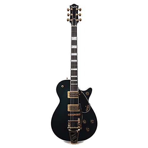 Gretsch G6228TG Players Edition Jet BT Bigsby Gold Hardware Cadillac Green – Guitare Électrique Personnalisée - Les Beatles, Paul McCartney, John Lennon, RIngo Starr, George Harrison Gretsch G6228TG Players Edition Jet BT Bigsby Gold Hardware Cadillac Green - Guitare Électrique Personnalisée – Image 5