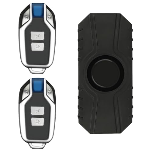 de alarma de movimiento inalámbrico, alerta antirrobo para bicicleta, sensor de bicicleta impermeable, configuración de señal remota de seguridad de vibración, dispositivo de detección