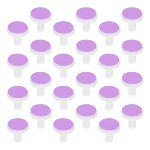 DOITOOL 24pcs Electric Nail Trimmer Pads for Replacement Grinding Heads for Boy Girl Nail File Safe Simple to Use Compatibility for Boy Girl