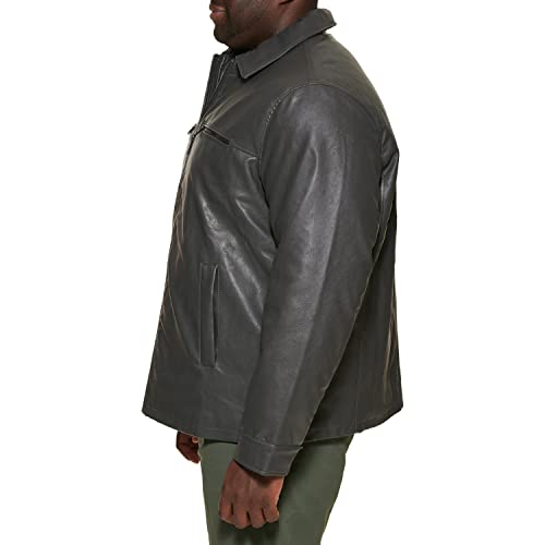 Image of Dockers Men's James Faux Leather Jacket (Regular, Big & Tall Sizes)