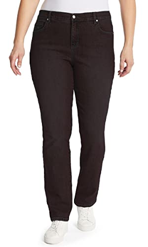 Image of Gloria Vanderbilt Womens Amanda Classic High Rise Tapered Jean Plus Size