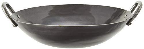 Wok de Hierro Yamada 27 cm grosor 1.2 mm negro miniatura 2