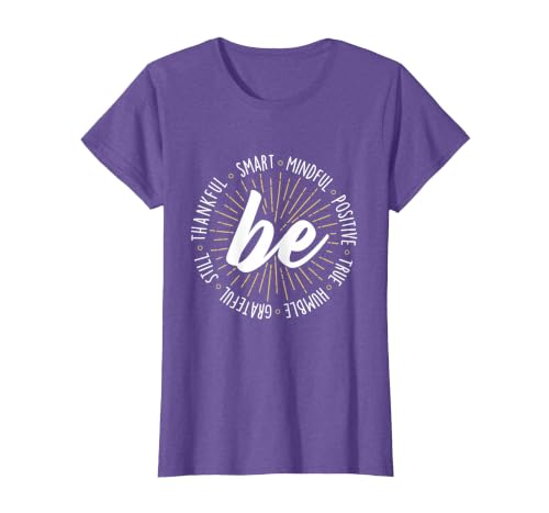 Motivational Quote Inspiration Positive Saying Life Slogan T-Shirt, Women, Purple Heather, Small