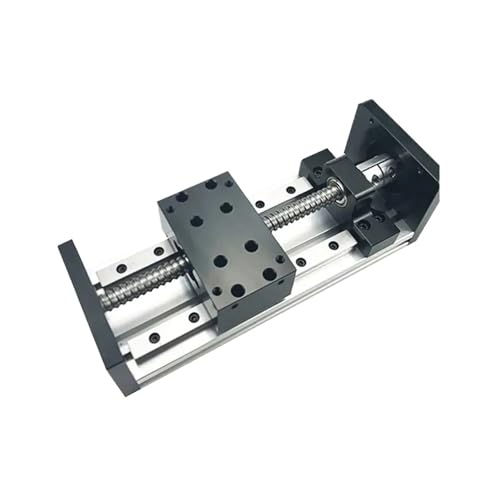 Metal Ball Screw nut end Processing Sliding Table Z Axis Stage Travel 100-800mm MGR12 12mm Linear Rail SFU1610 Ball Screw Linear Actuator Bundle Kit(Effective Stroke 800)