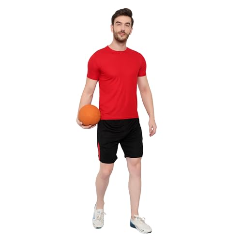 Image of DIA A DIA Men's Gym Workout Shorts - Athletic Sports Running Training Shorts with Zipper Pocket, Breathable Quick-Dry Fabric