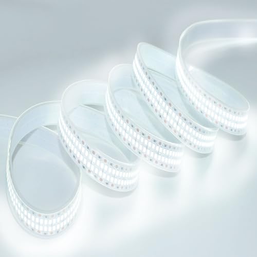 Tira LED Doble Fila 5m Luz Día 6500K Impermeable miniatura 3