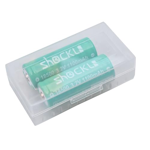 funkawa 3.2v Solar Rechargeable Battery Box Set for FKW185-OO 3.2 Volt Outdoor Garden Solar Lights (2- Pack)