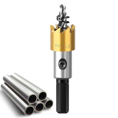 Abridor de agujeros de acero de alta velocidad, sierra perforadora para metal | Abridor de agujeros de acero de alta velocidad Hss,Abridor de agujeros de acero de alta velocidad Hss para metal, cobre,