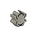 1 pcs Titanium Spider Solid Keyring Knife Jewelry Parachute Cord Paracord Bead Pendant Lanyard
