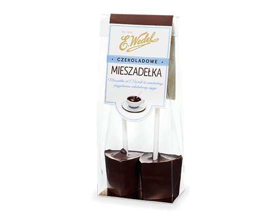 8 x Czekoladowe mieszadełka klasyczne 60 g E.Wedel