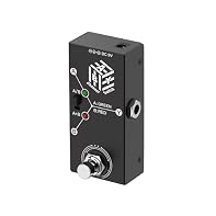 Two-Way Transmission: The ABY Single Block Effect Pedal Line Guitar Effect Pedal supports two-way transmission, allowing for a more versatile and dynamic sound. This feature enables musicians to experiment with a range of sound effects, adding depth ...