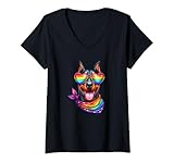 Photo Gallery donna pride lgbtq - lgbt puppy lgbtq love pride maglietta con collo a v Photo Gallery donna pride lgbtq - lgbt puppy lgbtq love pride maglietta con collo a v
