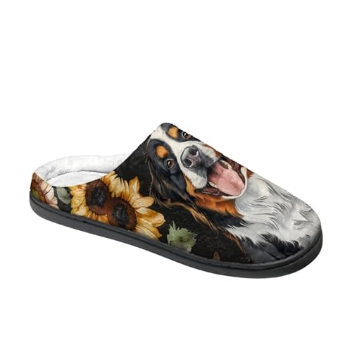 Slippers for Women Men, Non Skid Home Slippers Slip On House Slippers with Removable Insoles4