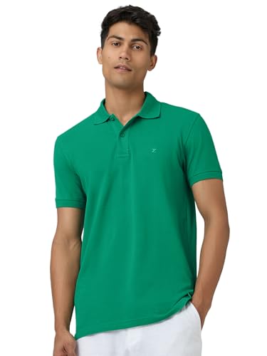 Image of XYXX Men's Nova 100% Combed Cotton Regular Fit Polo T-Shirt