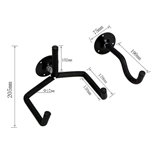 Jorzer Guitar Stand Clothe Hook Hook Oak Horizontal Guitar Wall Mount Rack Affichage pour la Plupart des Guitares 2… - Les Beatles, Paul McCartney, John Lennon, RIngo Starr, George Harrison Jorzer Guitar Stand Clothe Hook Hook Oak Horizontal Guitar Wall Mount Rack Affichage pour la Plupart des Guitares 2… – Image 3