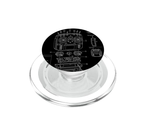 Transmetteur RC Blueprint FPV Drone RC Voiture Radio Contrôleur PopSockets PopGrip pour MagSafe