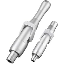 Professional Dual-Power Suction Handle | Precision Suction Control Valve for Strong & Weak Fluid Evacuation | Universal Fit for Oral Care Systems | Easy-Install Ergonomic Accessory