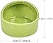 3 Pcs Hamster Bowl Ceramic Hamster Feeding Bowls Small Animal Food Bowl...