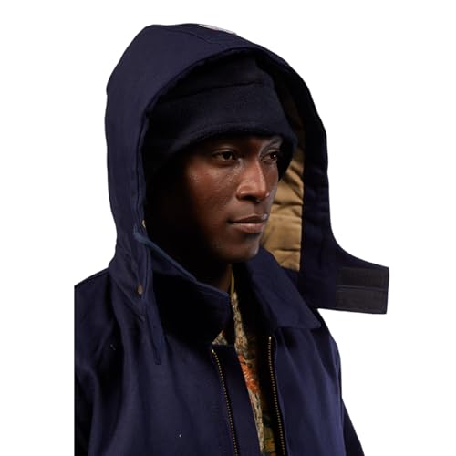 Image of Rasco FR Men's Duck Hooded Jacket, Designed in the USA, Removable Hood, Front Pouch Pockets, CAT 3, NFPA 2112