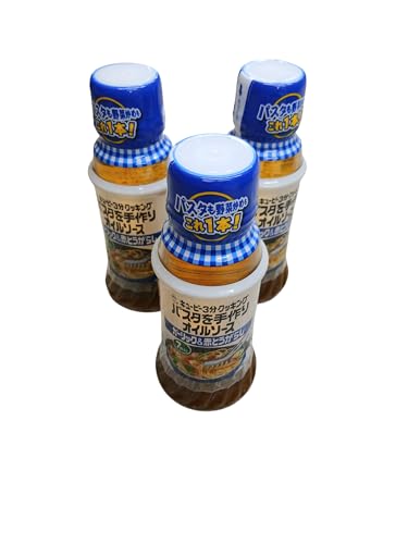 キ ユー ピー パスタソース 3分クッキング パスタを手作りオイルソース ガーリック&赤とうがらし210ml×3本