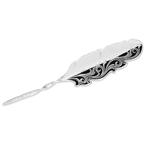 Image of Montana Silversmiths Hand Painted Western Lifestyle Cowboy Hat Band Feather