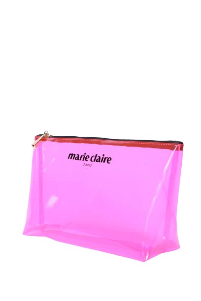 Marie ClairePink Women's Makeup Bag Krista Travel Makeup Organizer Cosmetic Portable Artist Storage Carry Pouch