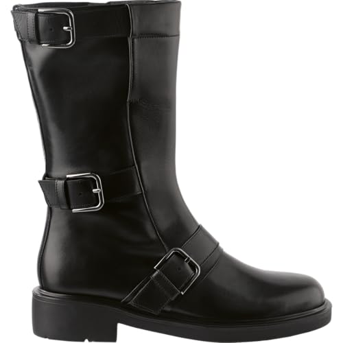 Bottes Billie Högl femme cuir noir : botte montante genou confortable et chic