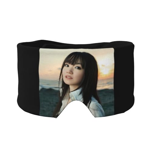 水樹 奈々 アイマスク スリーピングアイマスク オールインクルーシブ アイマスク 耳当て 遮光 目隠し 安眠グッズ 圧迫感なし 丸洗い 暖かい 快適 軽量 通気性 収納便利 仮眠 ク昼寝 オフィス 飛行機 旅行用 男女兼用 1枚