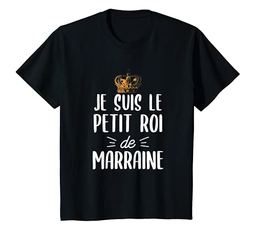 Enfant Je Suis Le Petit Roi De Ma Marraine Beau Baptême T-Shirt
