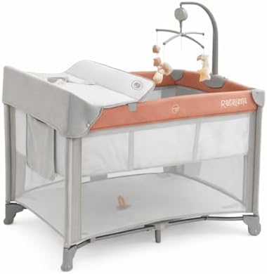 Berço Portátil Moisés SleepGuard Ragaluma com Balanço Mobile Musi...